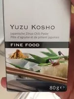 Mängden socker i Yuzu Kosho