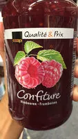 Mängden socker i Confiture extra de framboises