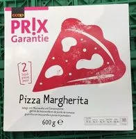 Mängden socker i Pizza Margherita garni de Mozzarella et de purée de Tomates