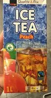 Mängden socker i Qualité & Prix ICE TEA Peach