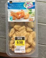 Mängden socker i Beignets de pangasius