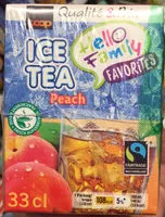 Mängden socker i Qualité & Prix Ice Tea Peach