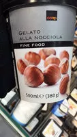 Mängden socker i Gelato Alla Nocciola