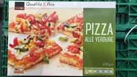 Mängden socker i Qualité&Prix : Pizza garnie de légumes