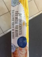 Mängden socker i Pâte brisée pur beurre