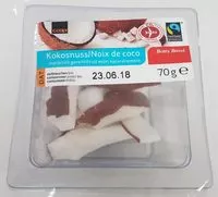 Mängden socker i Kokosnuss