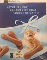 Mängden socker i Langue de chat