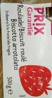 Mängden socker i Biscuit roulé à la fraise