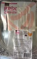 Mängden socker i Saucisses de Vienne au poulet