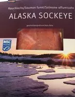 Mängden socker i Rotlachsfilets (oncorhynchut Nerka) Geräuchert, Ge...