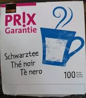 Mängden socker i Thé noir Prix Garantie