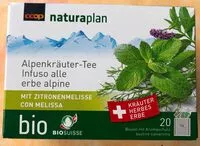 Mängden socker i infusion aux herbes des alpes avec citronelle