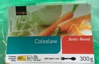 Mängden socker i Salade de chou blanc et carottes