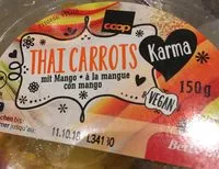 Mängden socker i Thai Carrots Mit Mango