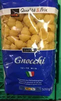 Mängden socker i Gnocchi Qualité & Prix