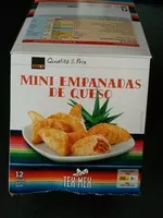 Mängden socker i Mini empanadas de queso