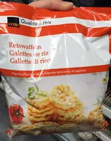 Mängden socker i Galettes de riz