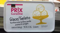 Mängden socker i Glace arôme vanille