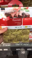Mängden socker i Ravioli au boeuf