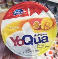 Mängden socker i yoqua