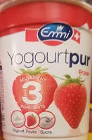 Mängden socker i Jogurt pur