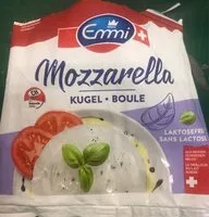 Mängden socker i Mozzarella sans lactose