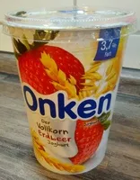 Mängden socker i Onken Vollkorn Erdbeere
