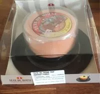 Mängden socker i Tête de moine AOP pirouettebox