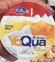 Mängden socker i YoQua Miel 2% de matière grasse