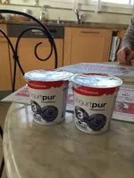 Mängden socker i Jogurt Pur Myrtille