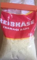 Mängden socker i Fromage râpé