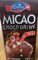 Mängden socker i Micao Choco Drink, Schokolade