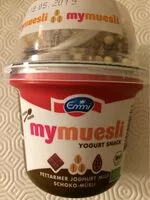 Mängden socker i Mymuesli yogurt snack