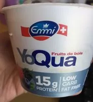 Mängden socker i Yoqua fruits des bois