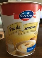Mängden socker i Petit pot de semoule