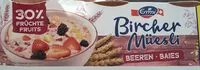 Mängden socker i Bircher museli