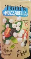 Mängden socker i Toni's Mozzarella