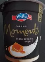 Mängden socker i Yogourt crémeux caramel
