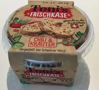 Mängden socker i Toni's fromage frais chili&herbes