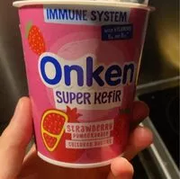 Mängden socker i Super Kefir strawberry