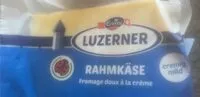 Mängden socker i Luzerner rahmkäse
