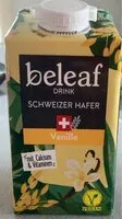 Mängden socker i Beleaf drink vanille