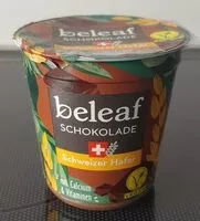 Mängden socker i Beleaf schocolade