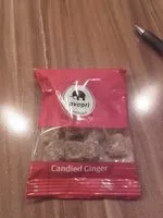 Mängden socker i Candied Ginger