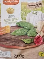 Mängden socker i Tortelloni ricotta epinards