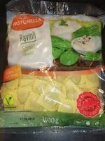 Mängden socker i Ravioli Pastinella aux épinards