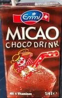 Mängden socker i Micao Choco Drink
