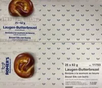 Mängden socker i Laugen-Butterbrezel 62g