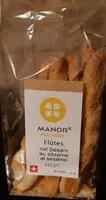 Mängden socker i Flûtes au sésame