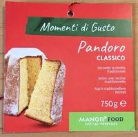 Mängden socker i Pandoro Classico